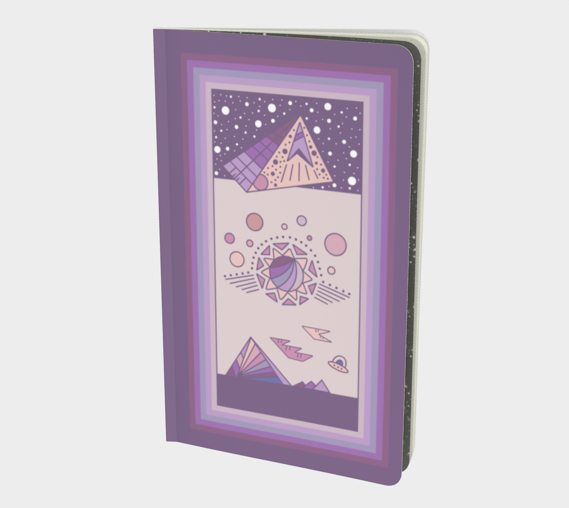 Spaceflight Cotton Candy Notebook