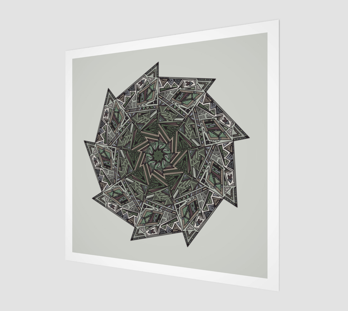 Edgeicon Agave Art Print