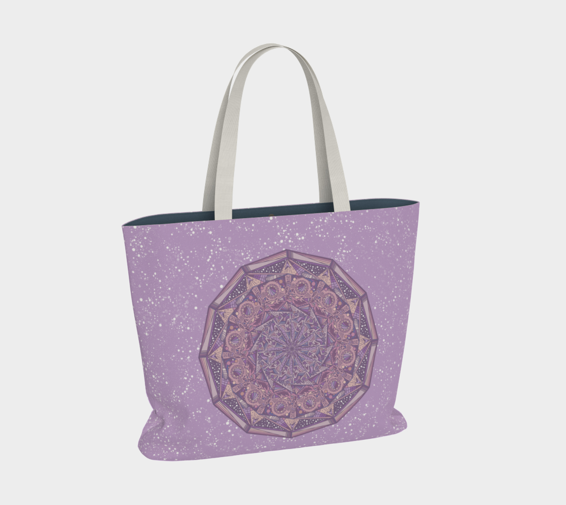Spaceflight Cotton Candy Tote Bag