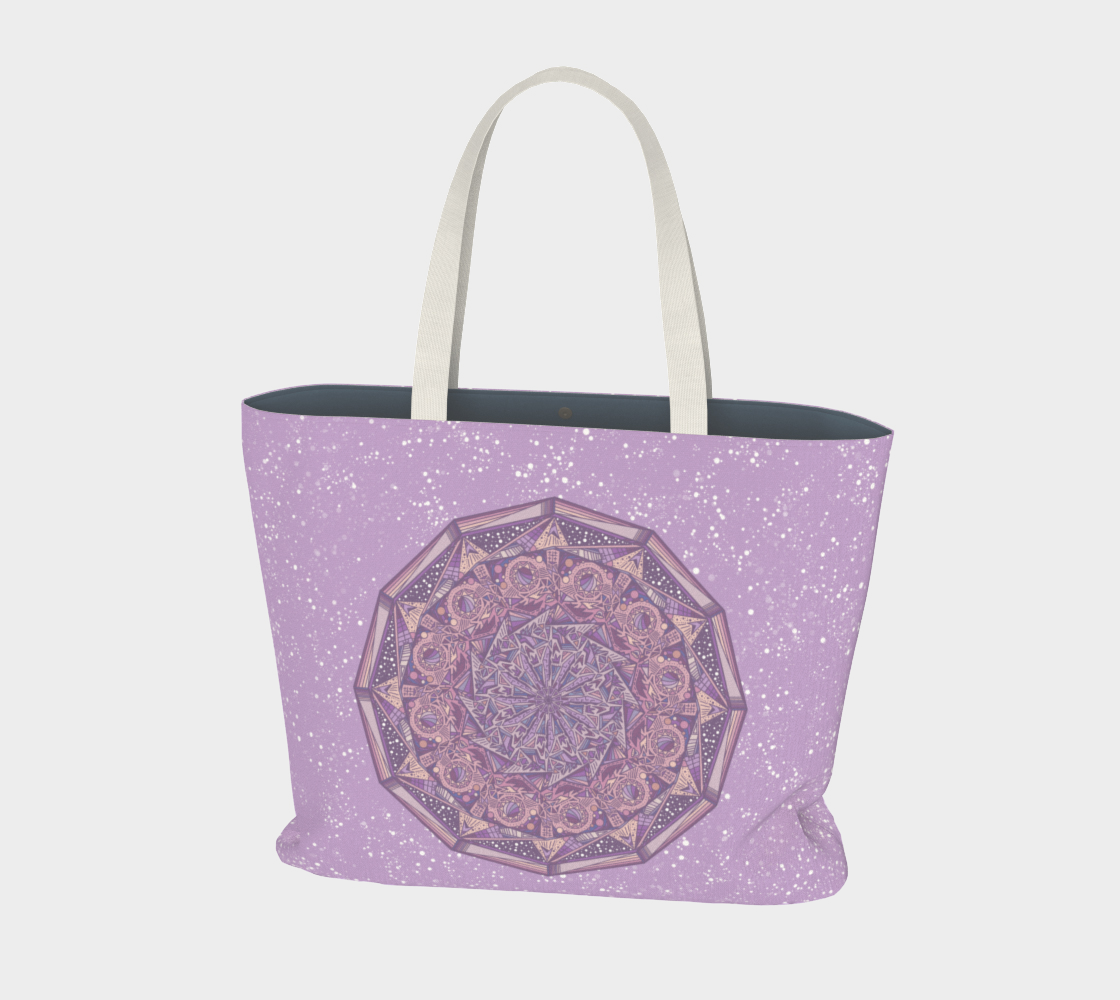 Spaceflight Cotton Candy Tote Bag