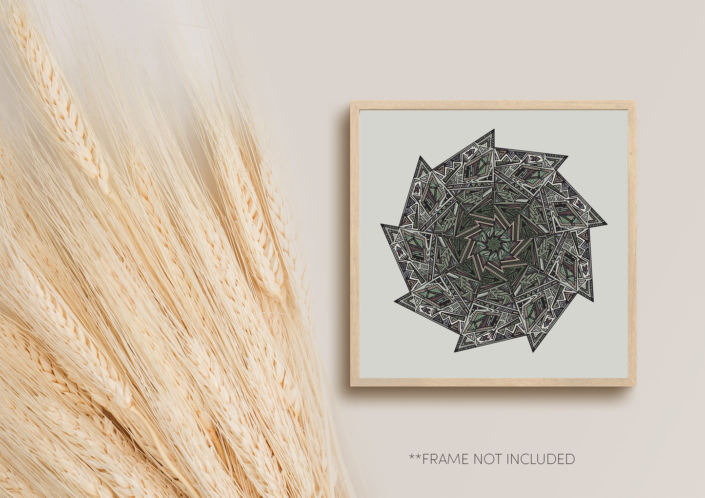 Edgeicon Agave Art Print