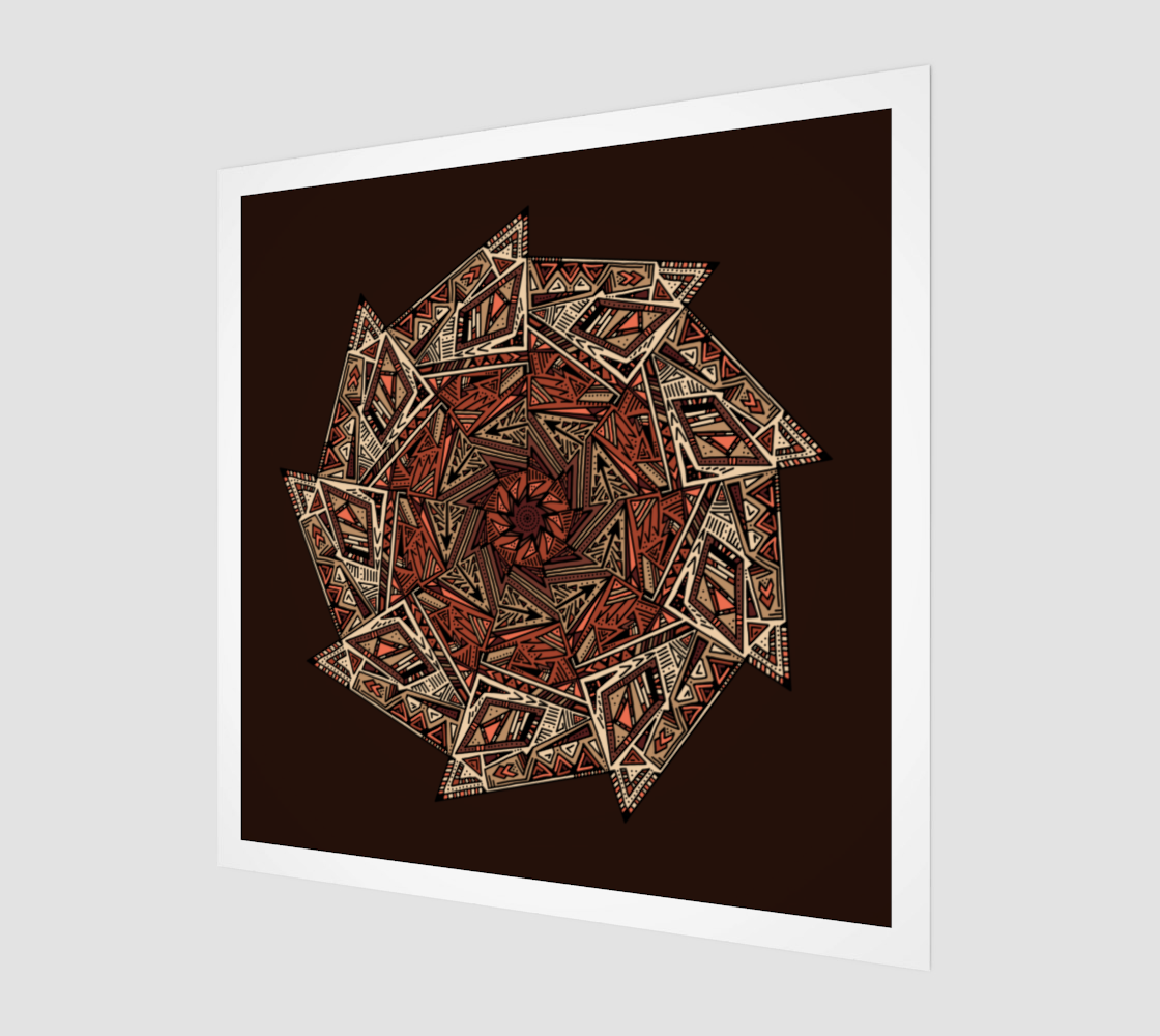 Edgeicon Clay Art Print