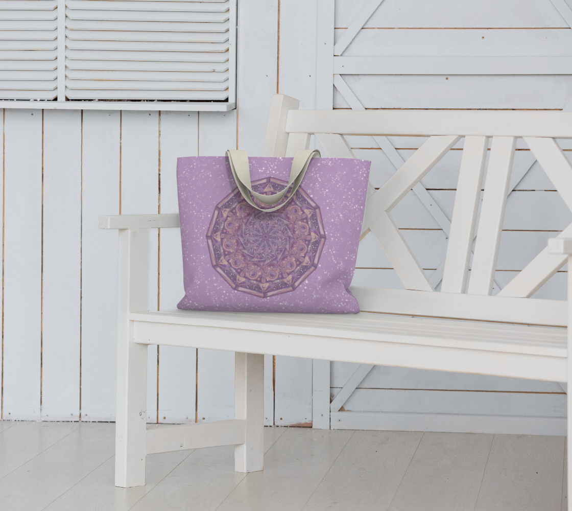 Spaceflight Cotton Candy Tote Bag