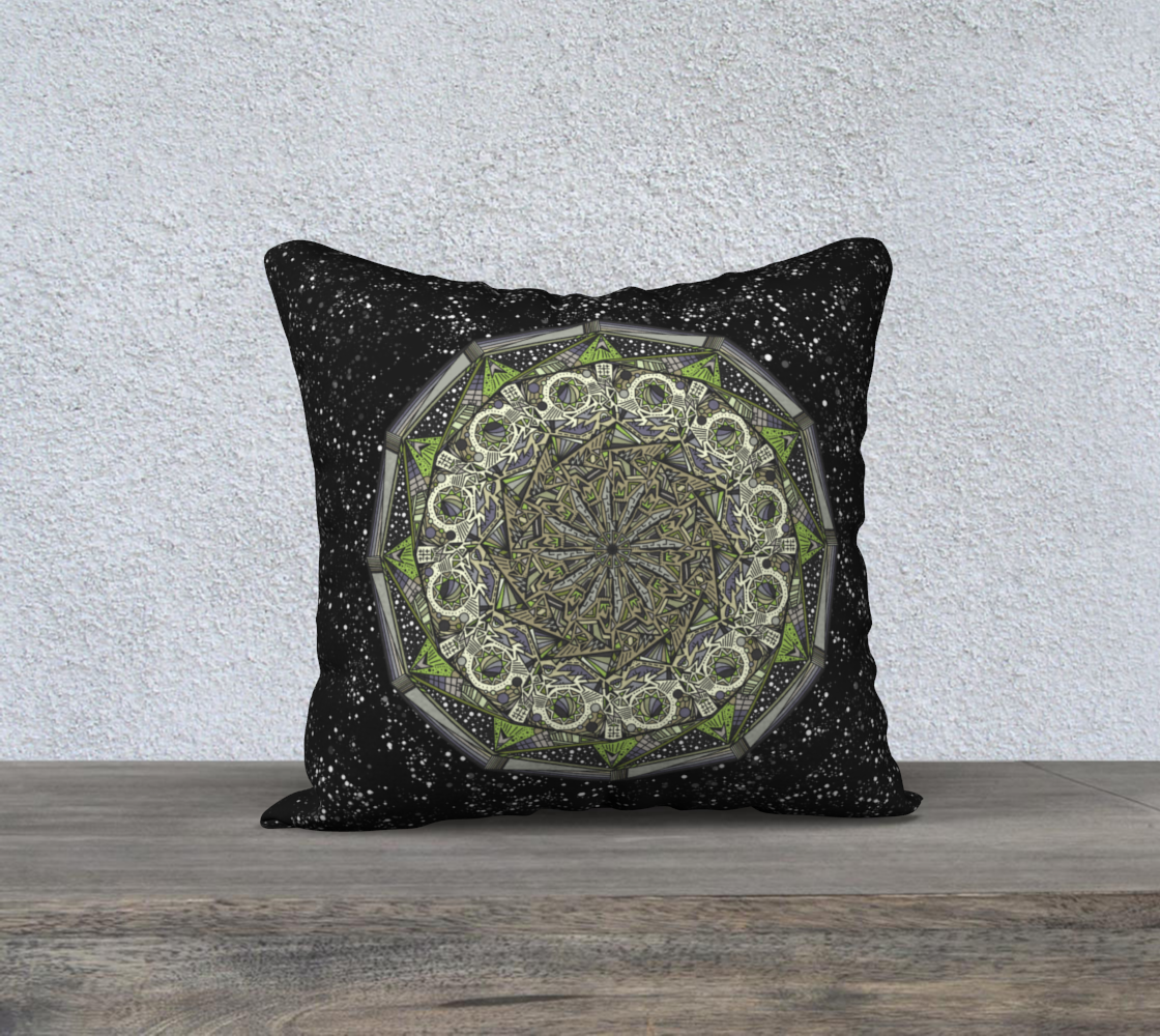 Spaceflight Alien Invasion Pillow